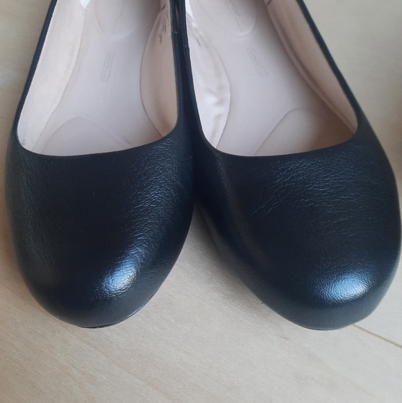 Rockport Adiprene By Adidas Black Leather Flats - Picture 11 of 14